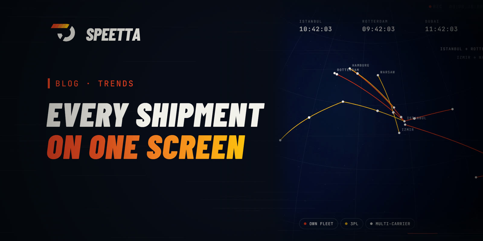 The Control Tower: Managing Every Shipment on One Screen